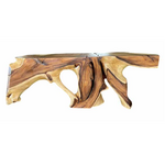 Outside The Box 98x17x37 Acacia Solid Wood Live Edge Console Table #5