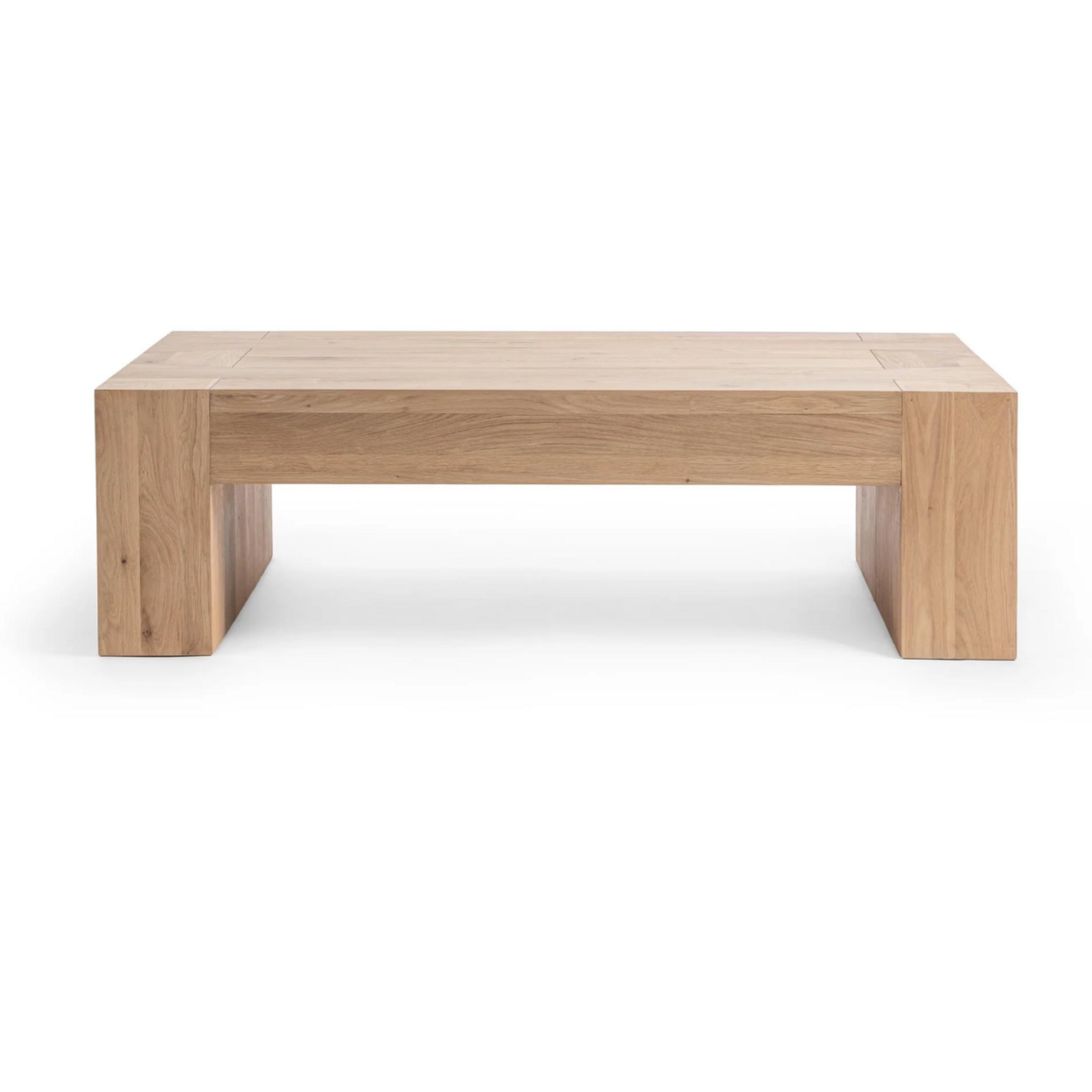 Outside The Box 60x30x18 Bristol Reclaimed Oak Coffee Table In Coastal Haven