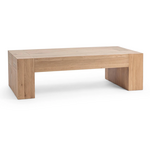 Outside The Box 60x30x18 Bristol Reclaimed Oak Coffee Table In Coastal Haven