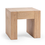 Outside The Box 24x24x22 Bristol Reclaimed Oak Side Table In Coastal Haven