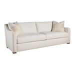 Outside The Box 84x41x38 Filmore Ayers Vanilla Poly Performance Upholstered Uni-Blend Cushion Sofa Tier 2
