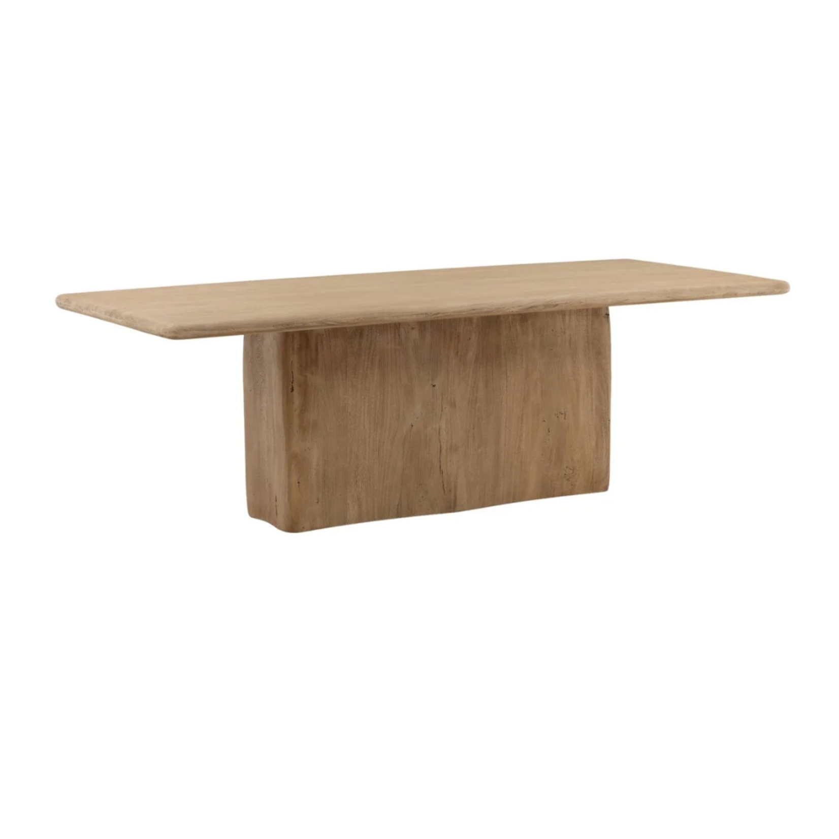 Outside The Box 95x40 Calloway Light Weathered Acacia Wood Rectangular Dining Table