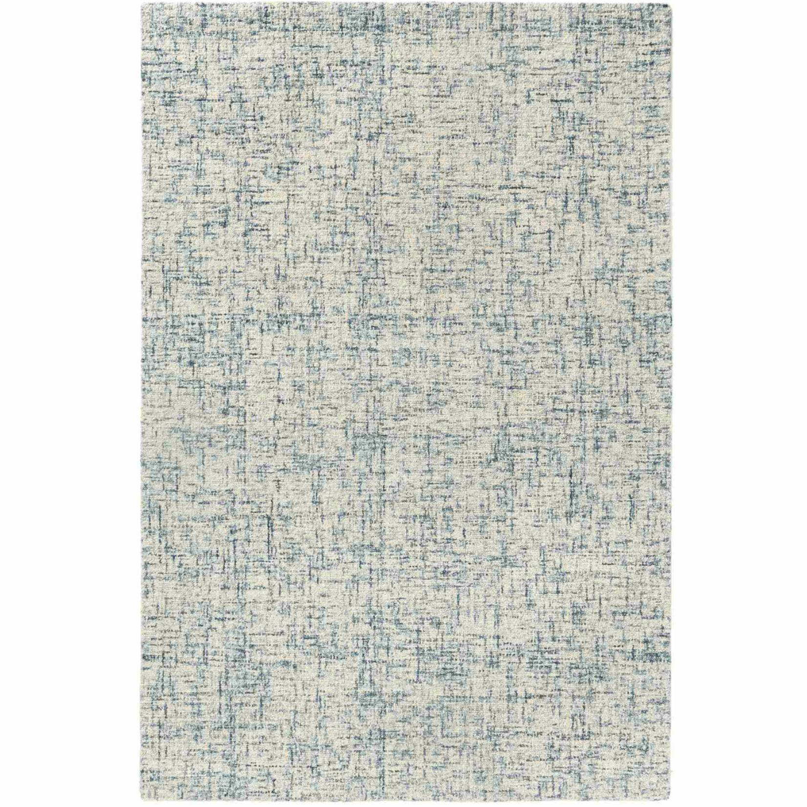 Outside The Box 9' x 12' Trace 100% Wool Hand-Tufted Area Rug In Blue 83099