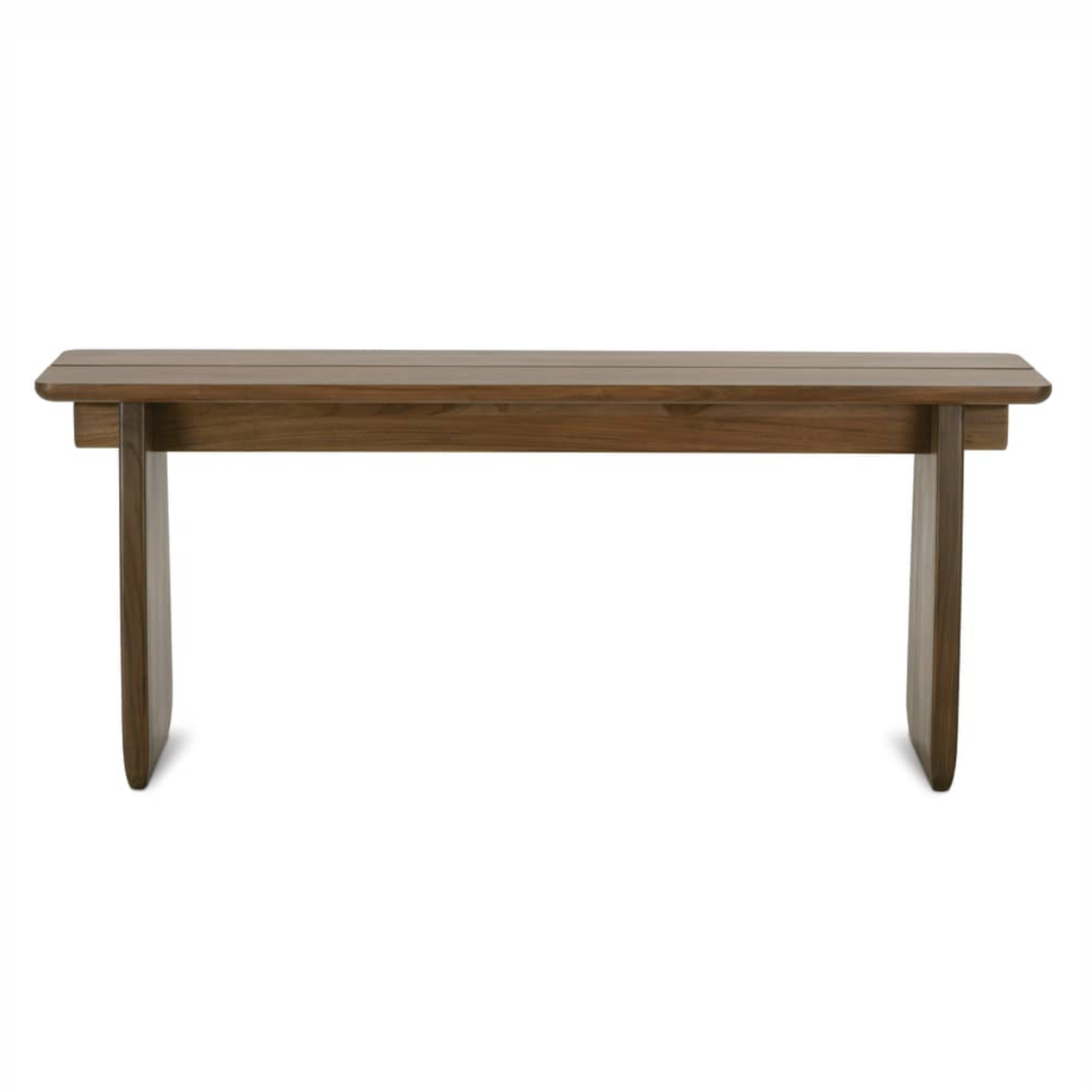 Outside The Box 72x19x30 Nova Solid Teak Wood Console Table In Weathered