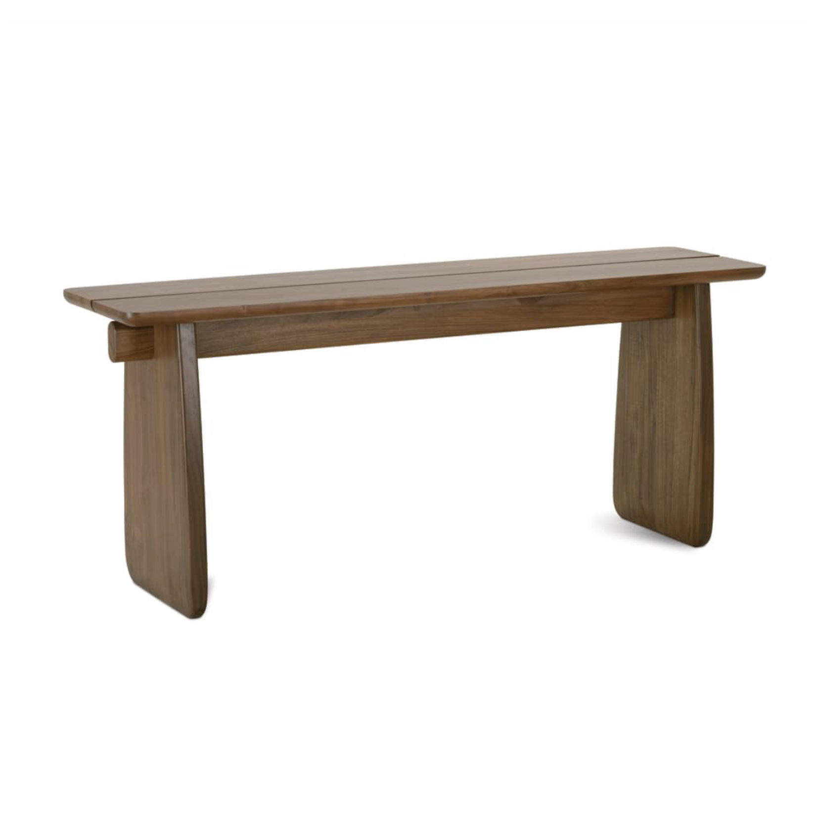 Outside The Box 72x19x30 Nova Solid Teak Wood Console Table In Weathered