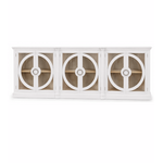 Outside The Box 110x17x41 Pimlico Solid Mahogany 6 Door Sideboard In Architectural White - HRW-SNB