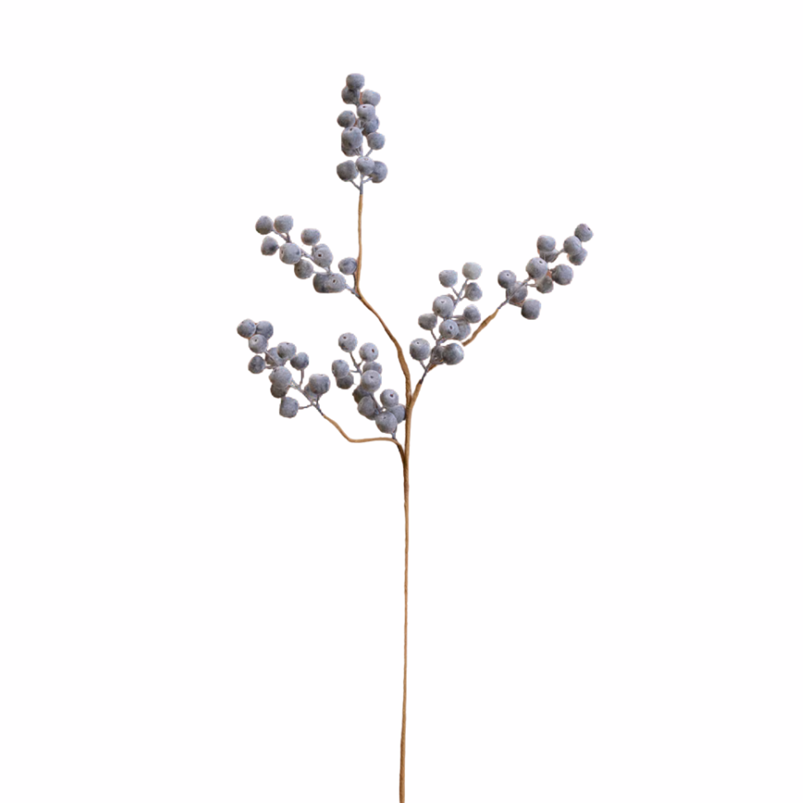 Outside The Box 29" Blue Berry Bunch Faux Branch