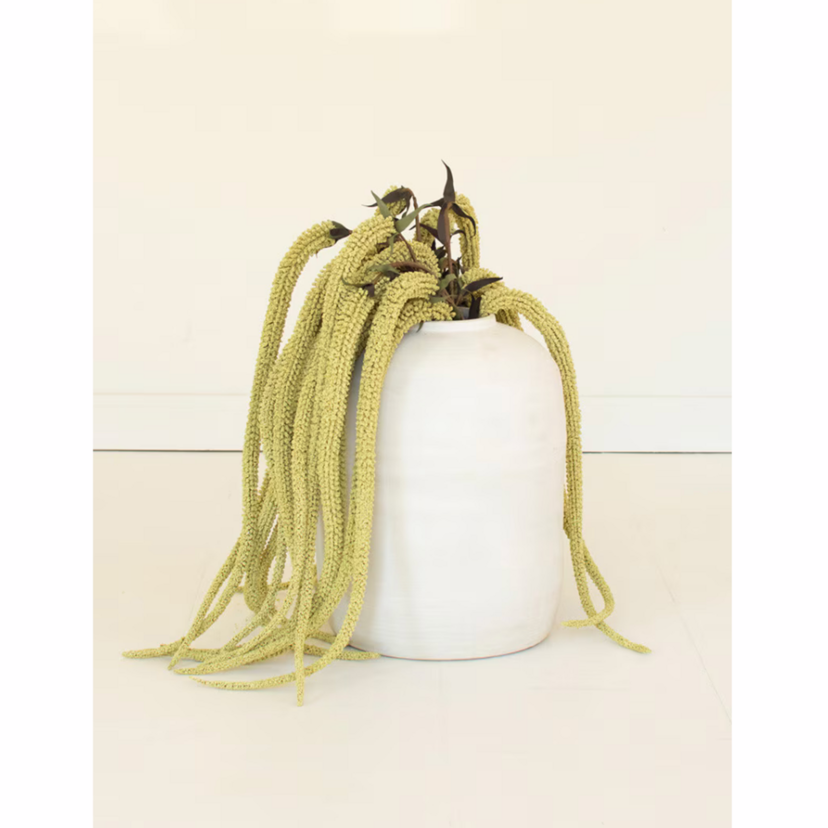 Outside The Box 43" Yellow Amaranthus Faux Floral Stem