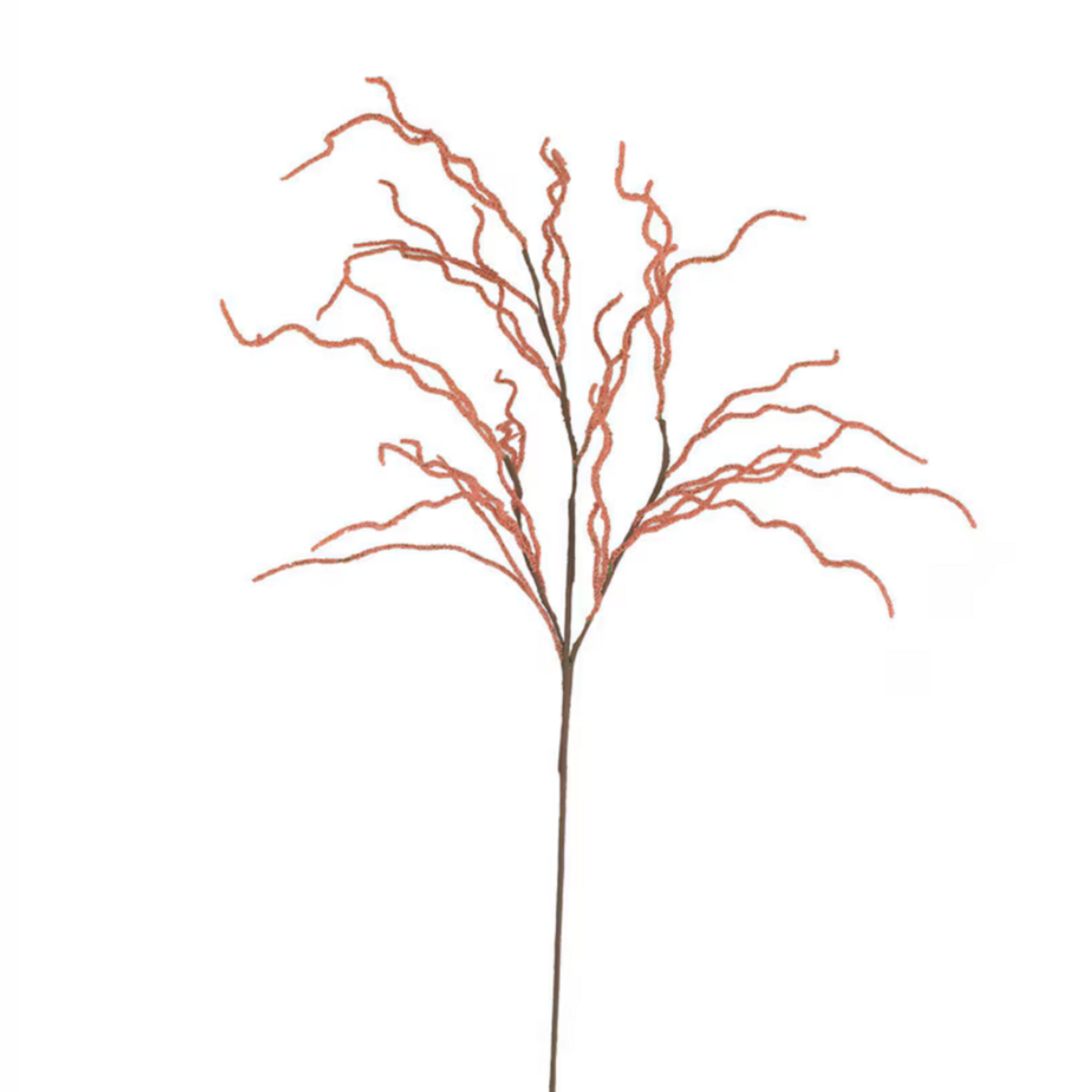 Outside The Box 36" Soft Neutral White Plume Faux Floral Stem