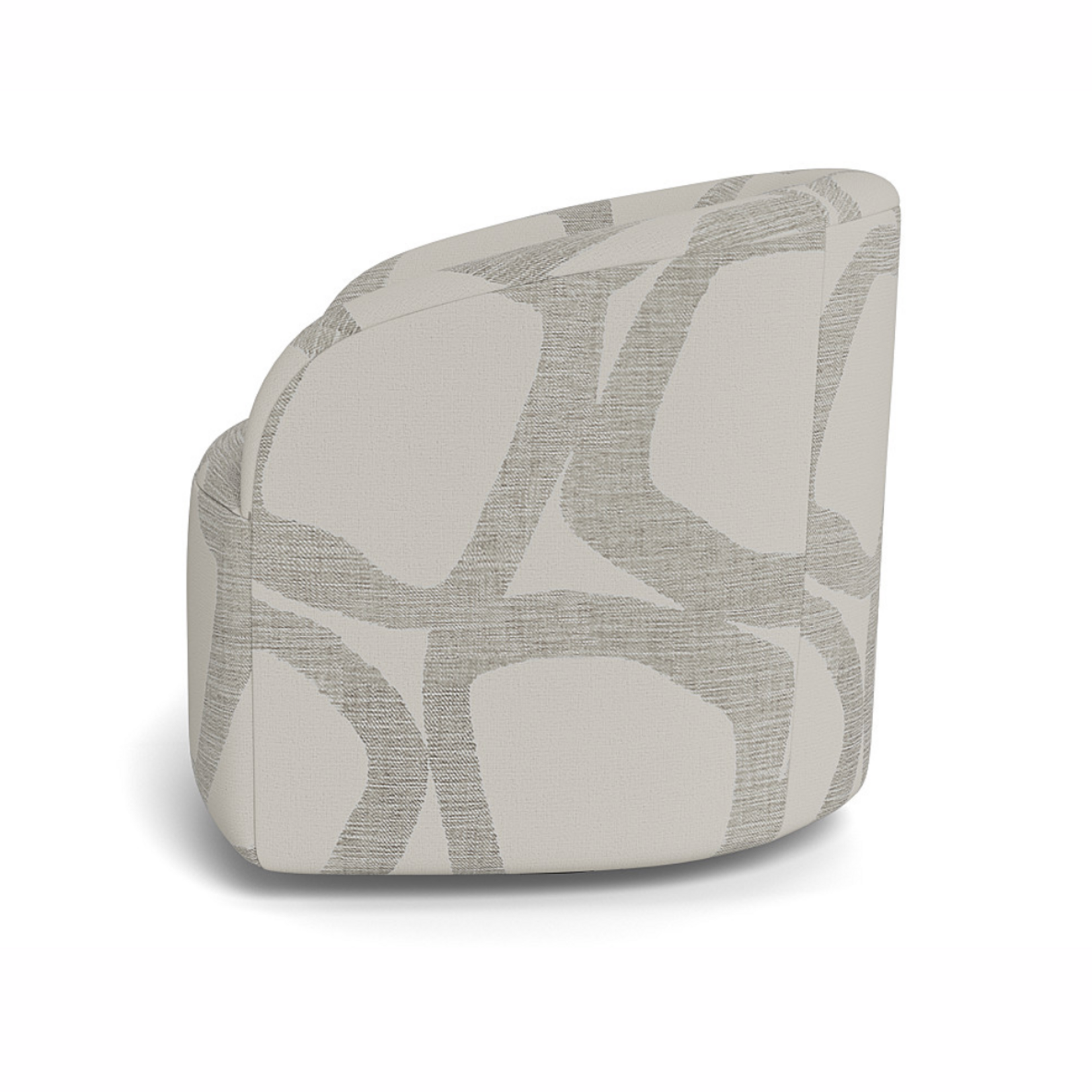 Outside The Box Exhale Keegan Sisal 100% Poly Performance Poly Upholstered Swivel Chair F-001846-1 (Tier 4)