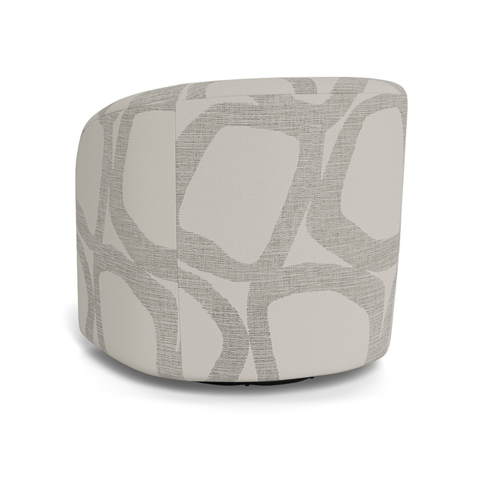 Outside The Box Exhale Keegan Sisal 100% Poly Performance Poly Upholstered Swivel Chair F-001846-1 (Tier 4)