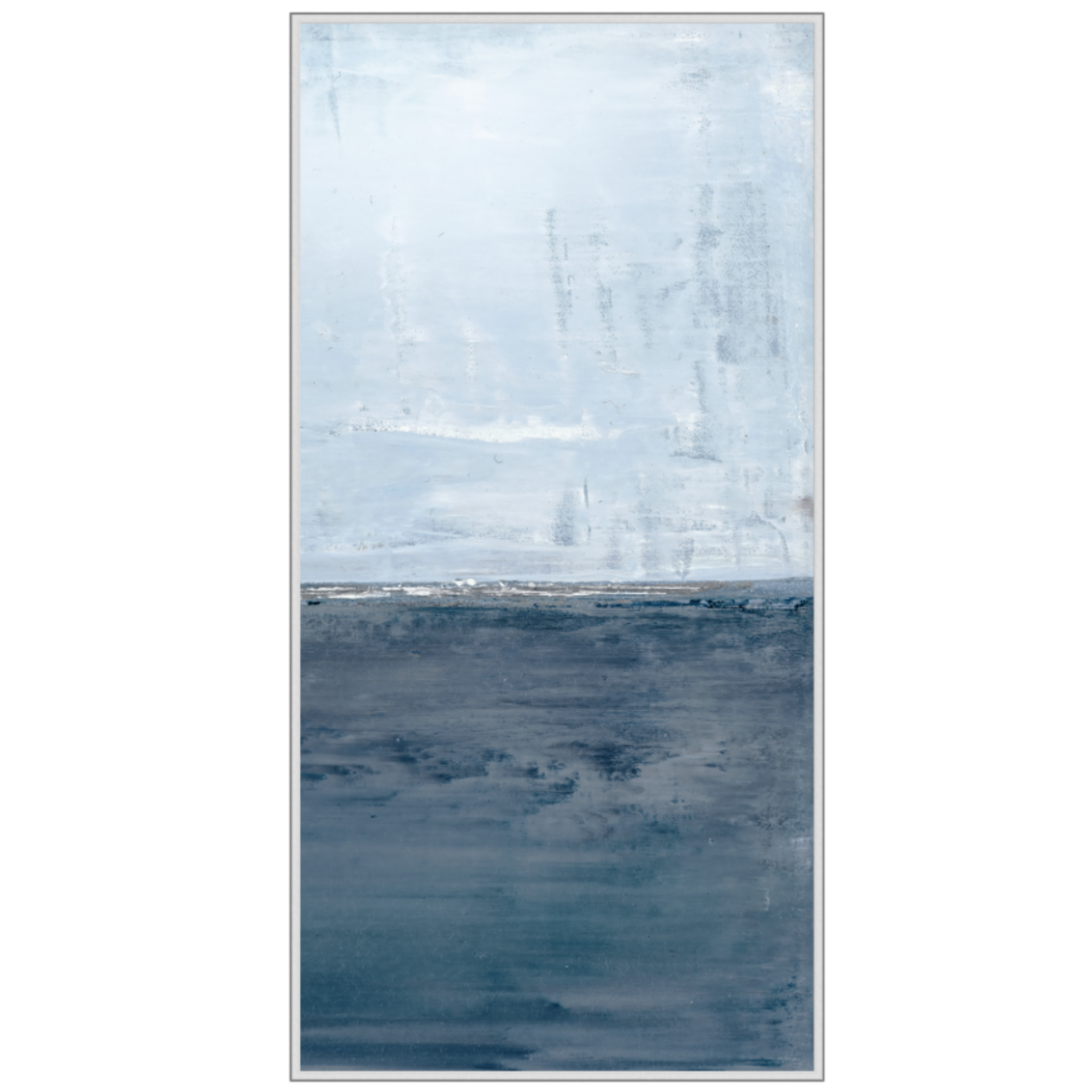 Outside The Box 50x25 Pacific Vantage 2 Art With White Frame