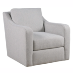 Outside The Box Filmore Dreamy Cloud Poly Performance Upholstered Swivel Chair Tier 3