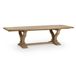 Outside The Box 86" Extends To 110" Julia Soft Earth Reclaimed Pine Wood Dining Table