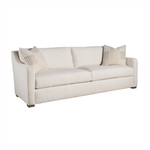 Outside The Box 96x41x38 Filmore Ayers Vanilla Poly Performance Upholstered Uni-Blend Cushion Sofa Tier 2
