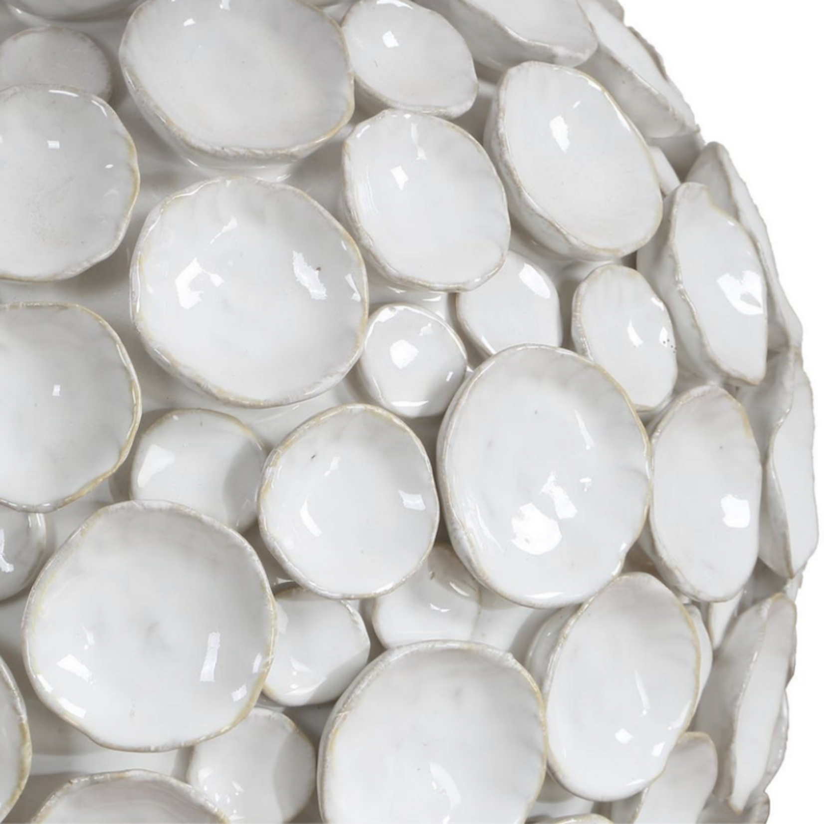 Outside The Box 26" Uttermost Hartley Warm White Glazed Table Lamp