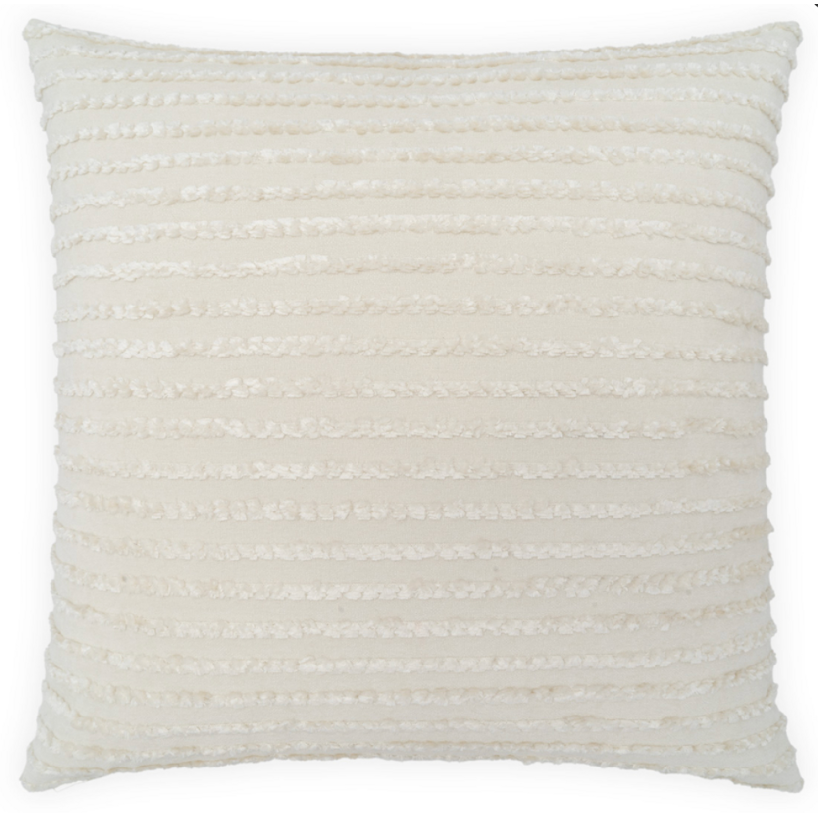 Outside The Box 24x24 Keaton Square Feather Down Pillow In Cream DV Kap