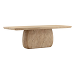 Outside The Box 90x40x30 Nexus Light Weathered Natural Acacia Wood Rectangular Dining Table