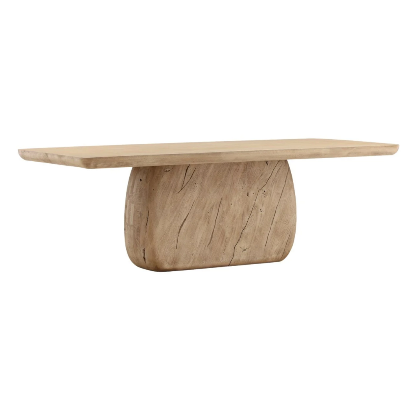 Outside The Box 90x40x30 Nexus Light Weathered Natural Acacia Wood Rectangular Dining Table
