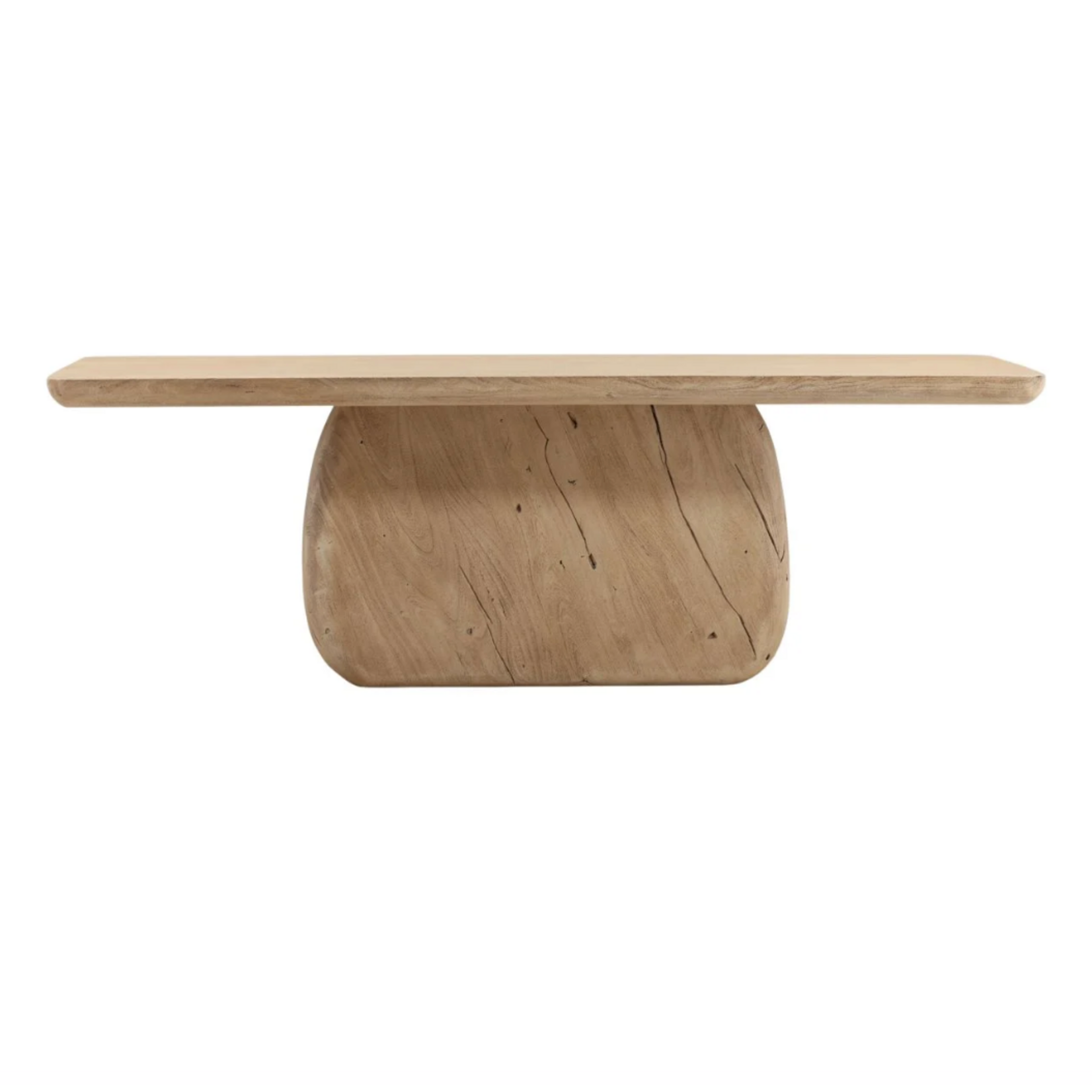Outside The Box 90x40x30 Nexus Light Weathered Natural Acacia Wood Rectangular Dining Table