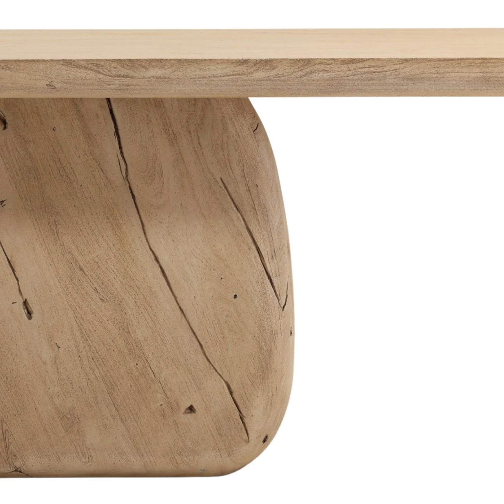 Outside The Box 90x40x30 Nexus Light Weathered Natural Acacia Wood Rectangular Dining Table