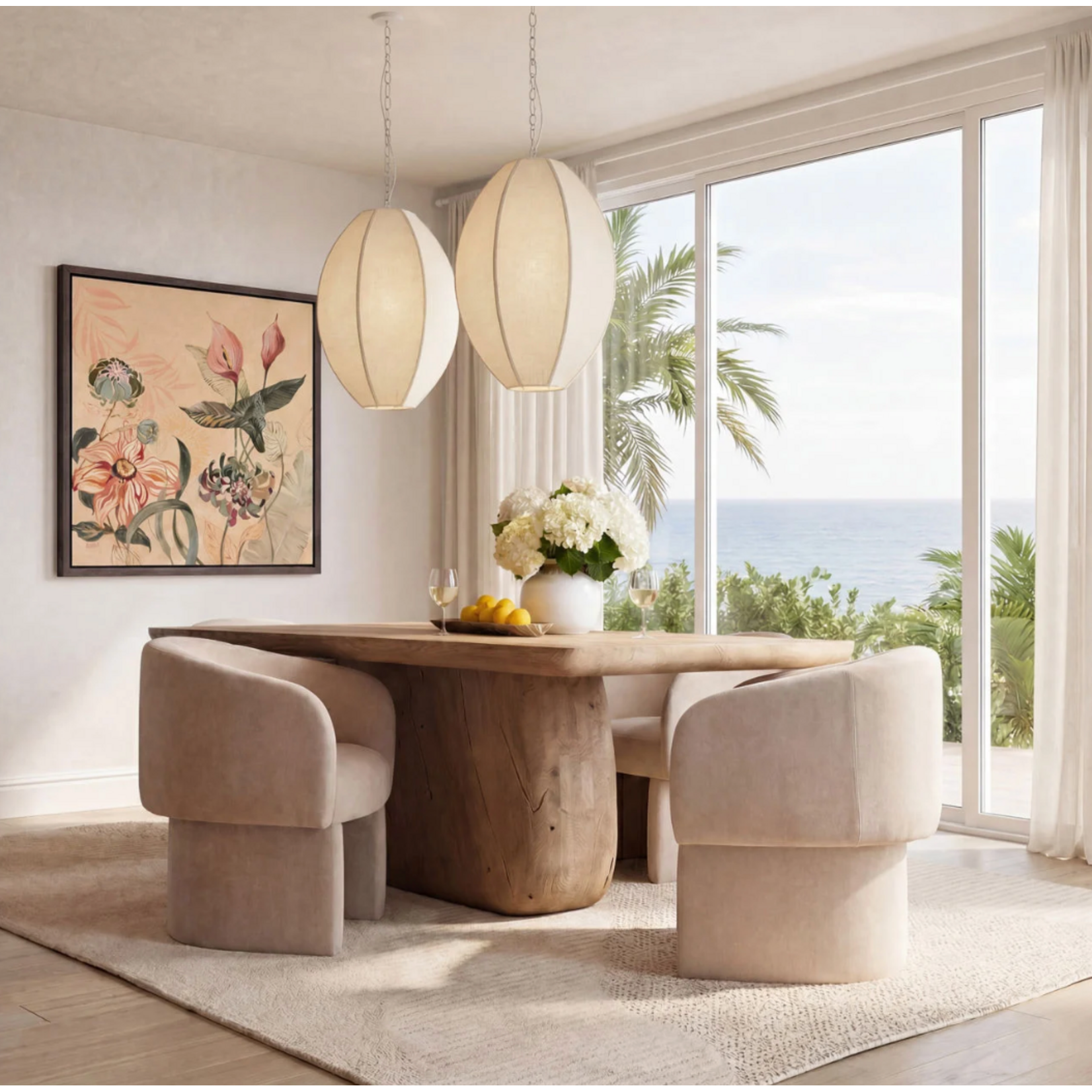 Outside The Box 90x40x30 Nexus Light Weathered Natural Acacia Wood Rectangular Dining Table
