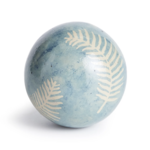 Outside The Box 5" Fernscape Blue Handcrafted Orb