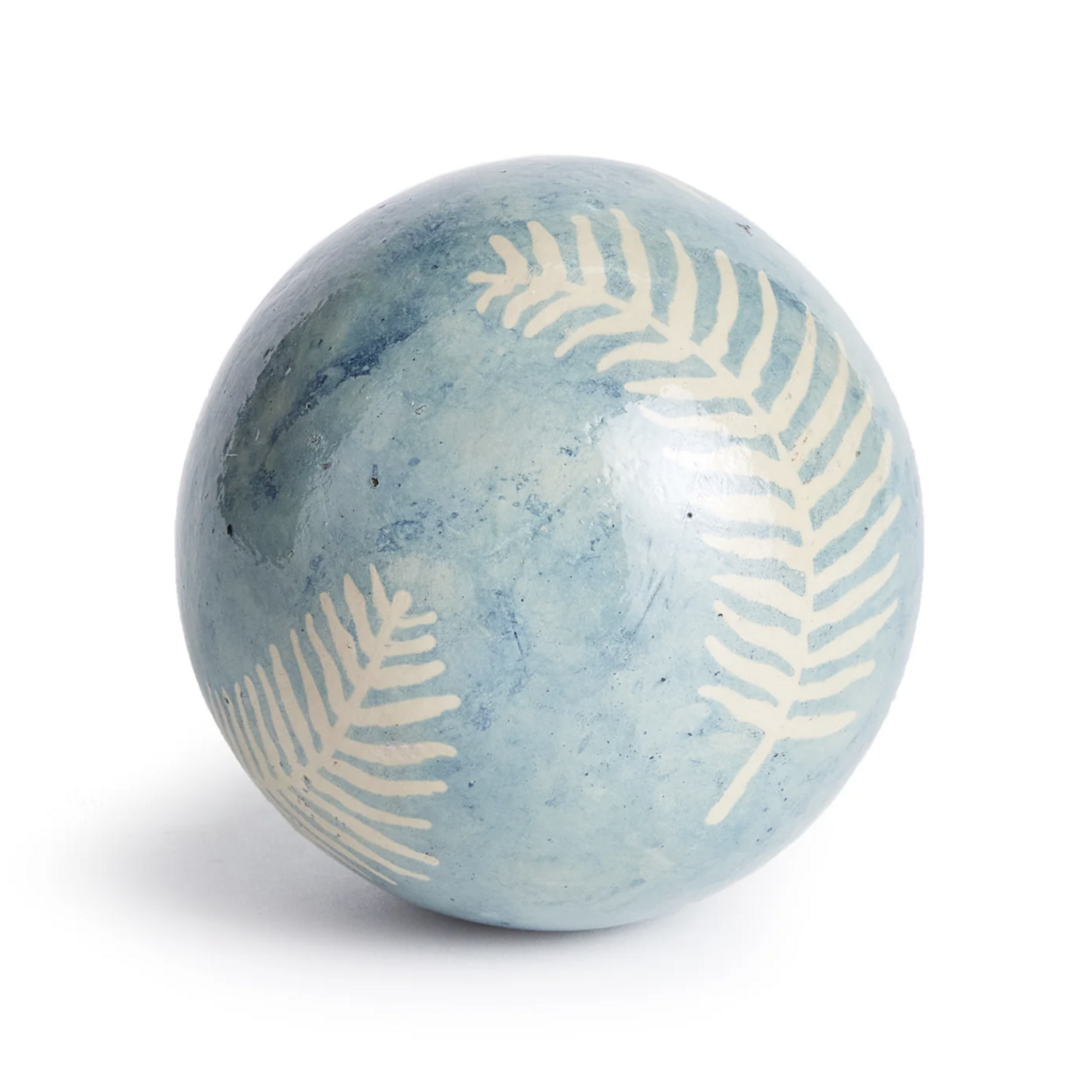 Outside The Box 5" Fernscape Blue Handcrafted Orb