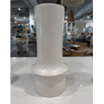 Outside The Box 16" Janice White Hue Ceramic Hand Crafted Vase