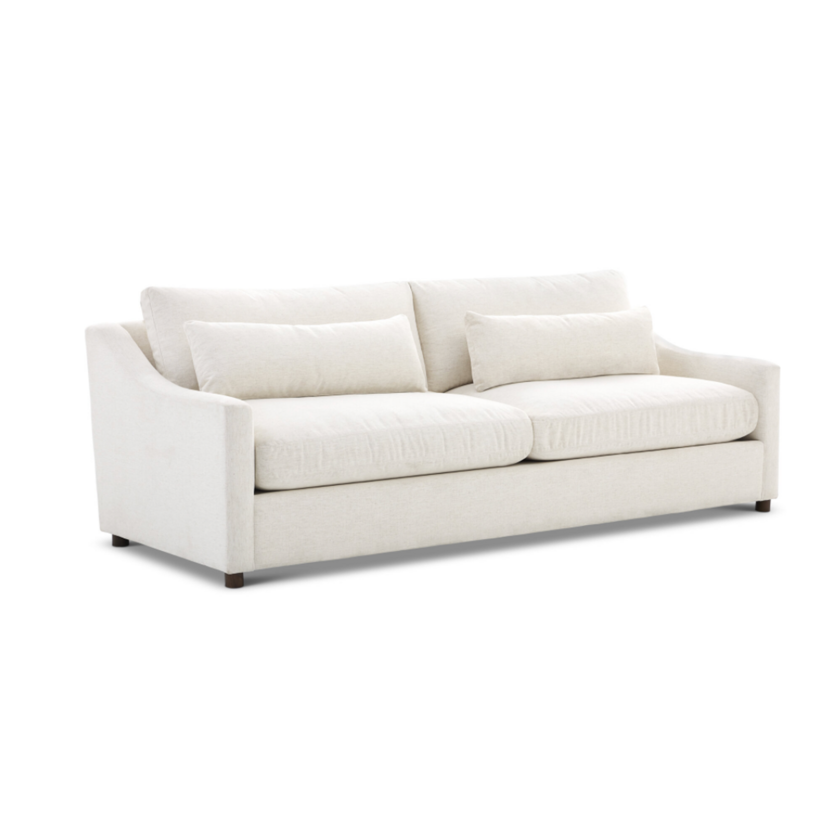 Outside The Box 94x41x32 Nomad Snow 2 Seat Cushion Upholstered Sofa
