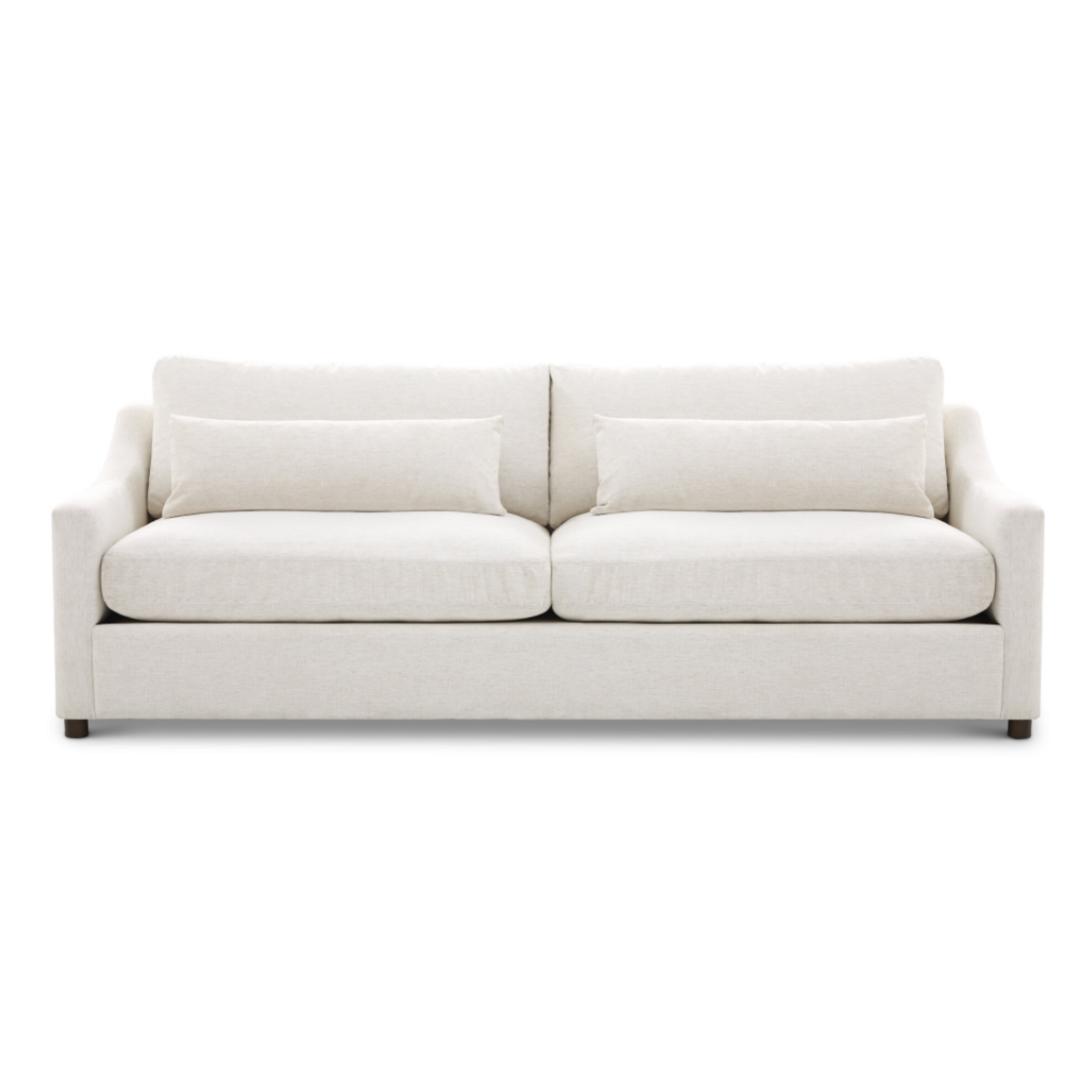 Outside The Box 94x41x32 Nomad Snow 2 Seat Cushion Upholstered Sofa
