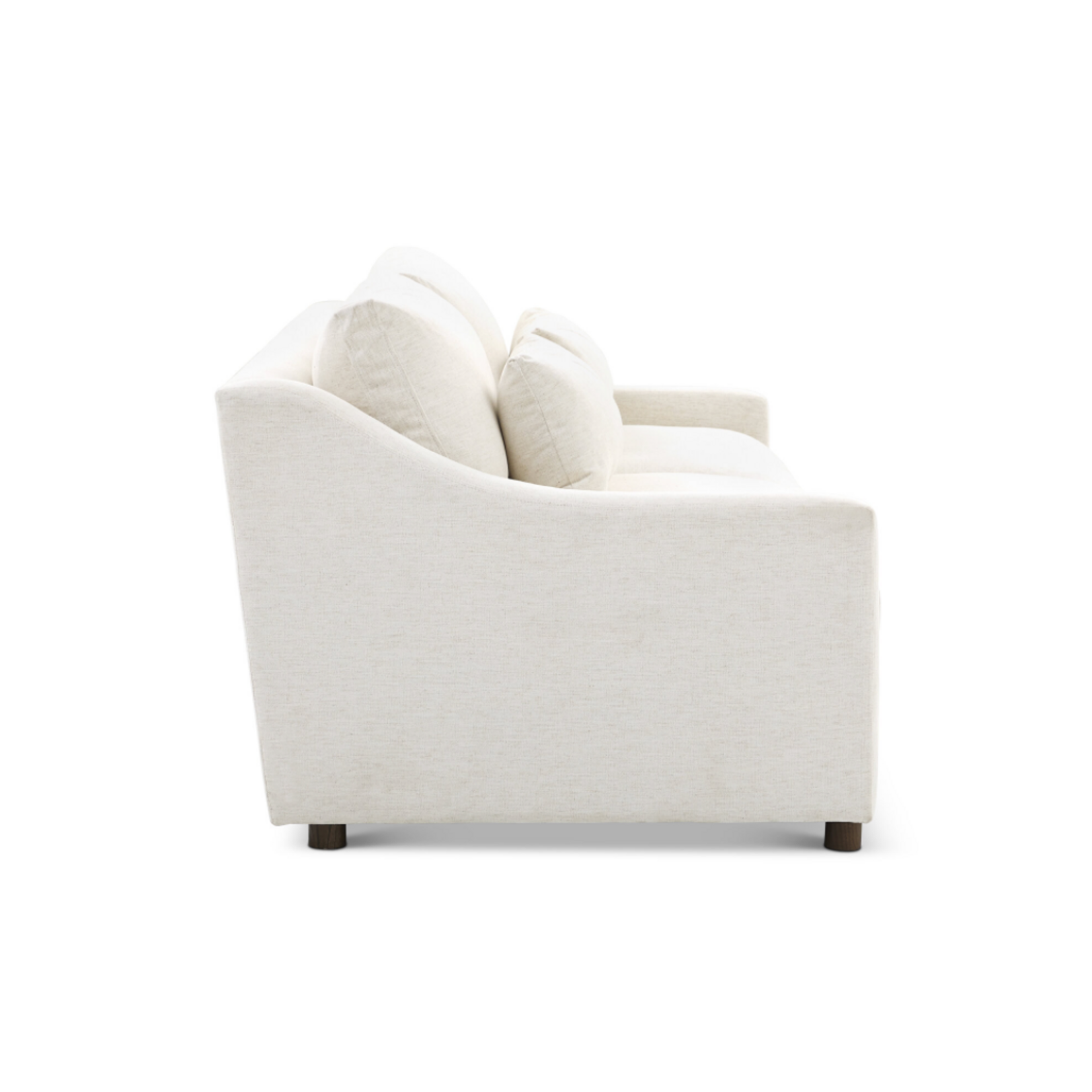 Outside The Box 94x41x32 Nomad Snow 2 Seat Cushion Upholstered Sofa