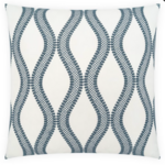Outside The Box 24x24 Corsica Square Feather Down Pillow  In Marine DV Kap