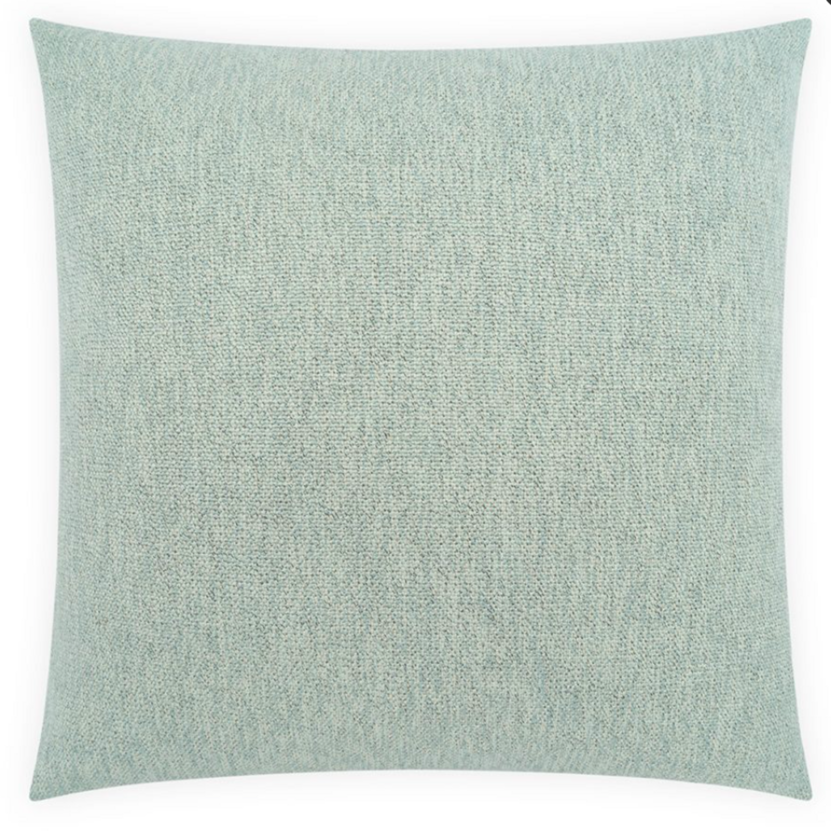 Outside The Box 24x24 Heathfield Square Feather Down Pillow In Lagoon DV Kap