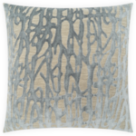 Outside The Box 24x24 Phantasm Square Feather Down Pillow In Sky DV Kap