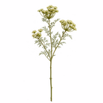 Outside The Box 34" White Lace Spray Stem Faux Decor