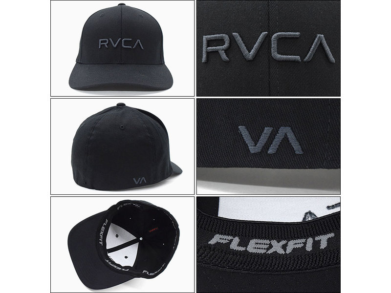 rvca flex fit hat