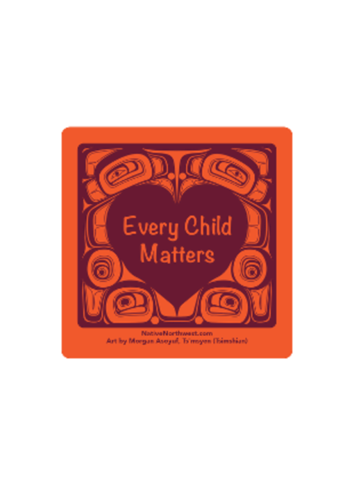 NATIVE NW EVERY CHILD MATTERS  sticker *