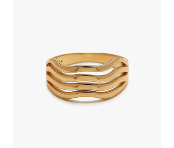 PURA VIDA WAVY RING