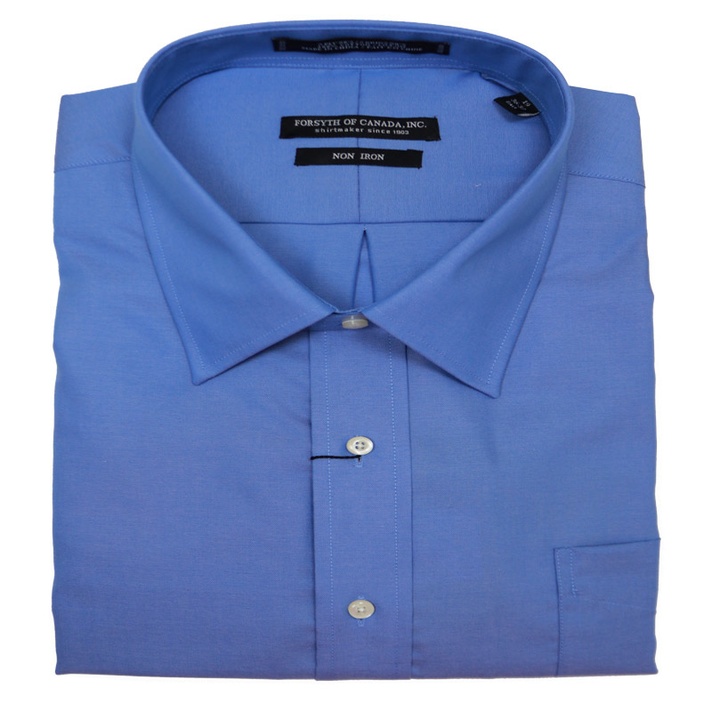 Forsyth N/I Point French Blue Shirt - Hensley's Big and Tall