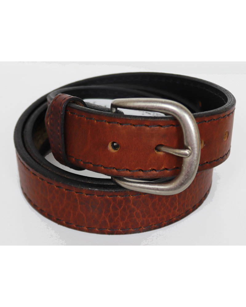 bison leather belt