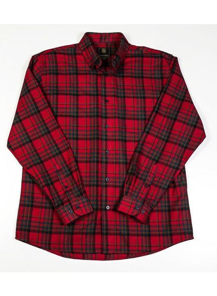 F/X Fusion F/X Fusion LS Brushed Flannel-Red Multi