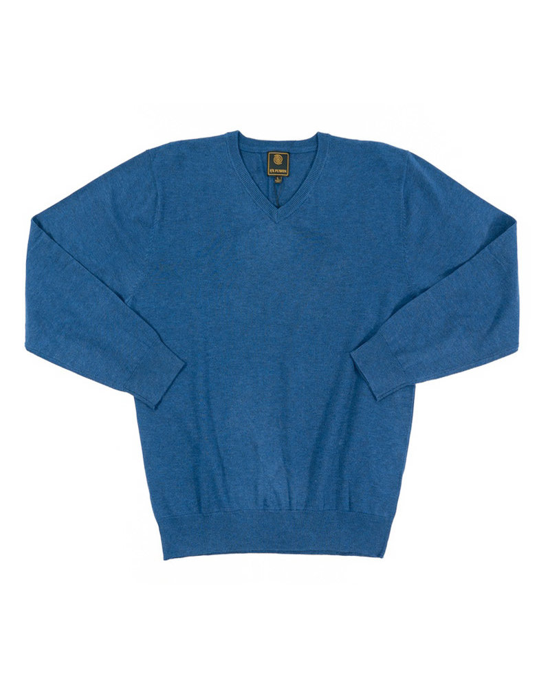 F/X Fusion F/X Fusion Cobalt LS V-Neck Sweater
