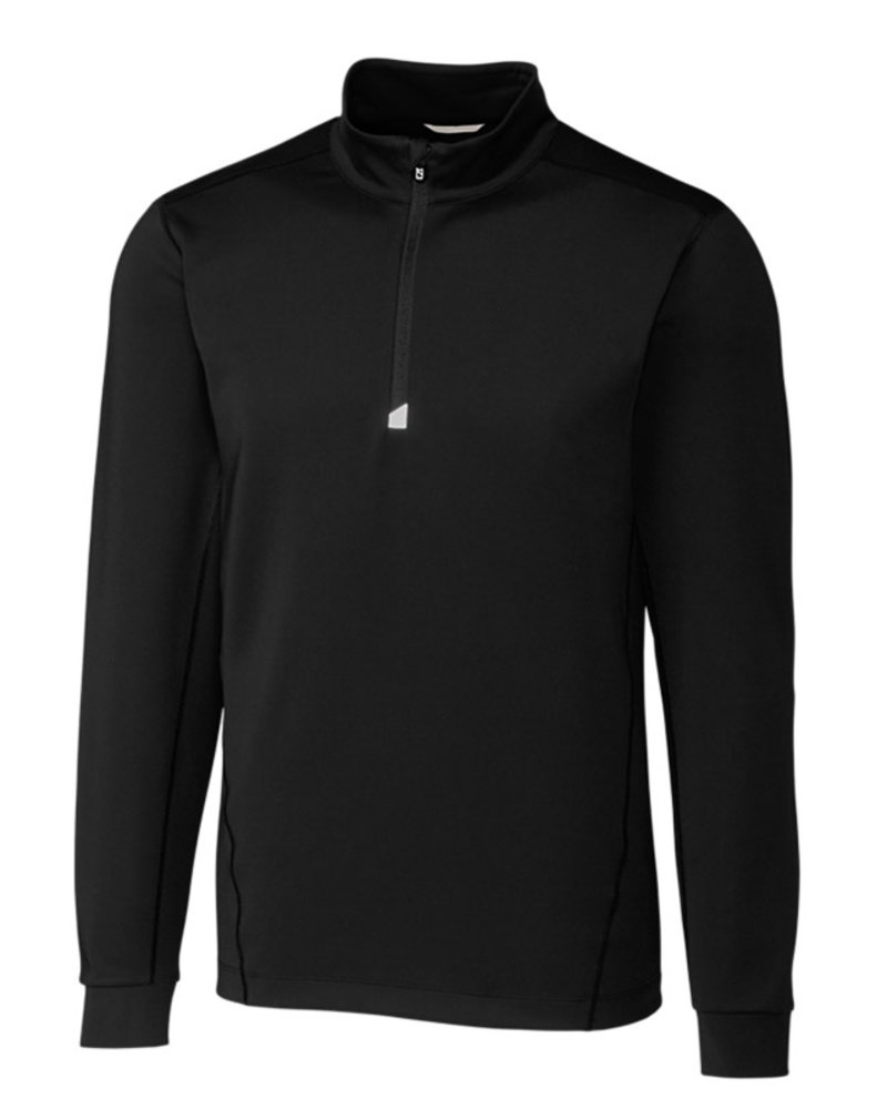 Cutter & Buck Cutter & Buck Traverse Solid Black 1/2 Zip