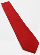 F/X Fusion F/X Fusion Red Tonal Paisley Tie