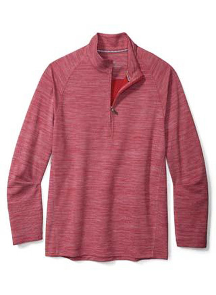 Tommy Bahama Tommy Bahama Play Action 1/2 Zip-Chili Pepper