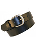 Boston Leather Boston Leather 11/2" Black No Line Belt