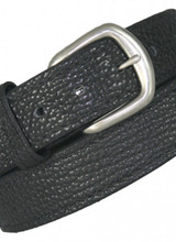 Boston Leather Boston Leather 11/2" Black Bison Lthr Belt