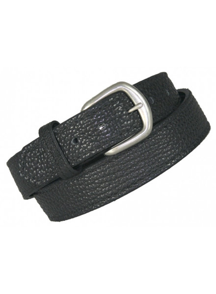 Boston Leather Boston Leather 11/2" Black Bison Lthr Belt