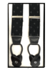 Marco Ltd 54" XL Burg Diamonds Button Braces